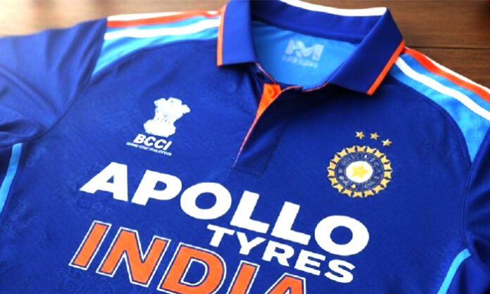 Apollo Tyres as Team India jersey sponsor
