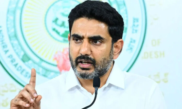 Lokesh criticizes YSRCP leaders exploiting swamy parakamani