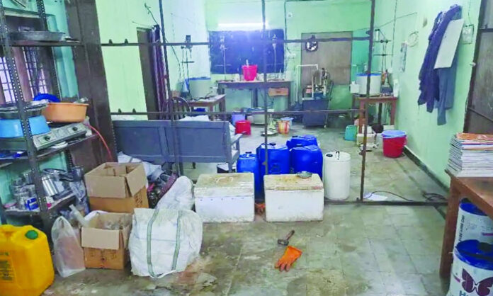 Medha School In Old Bowenpally Under Siege