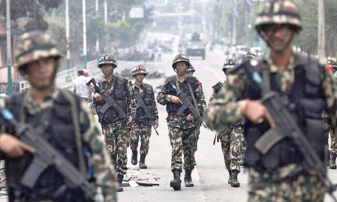 Nepal rule under the army control