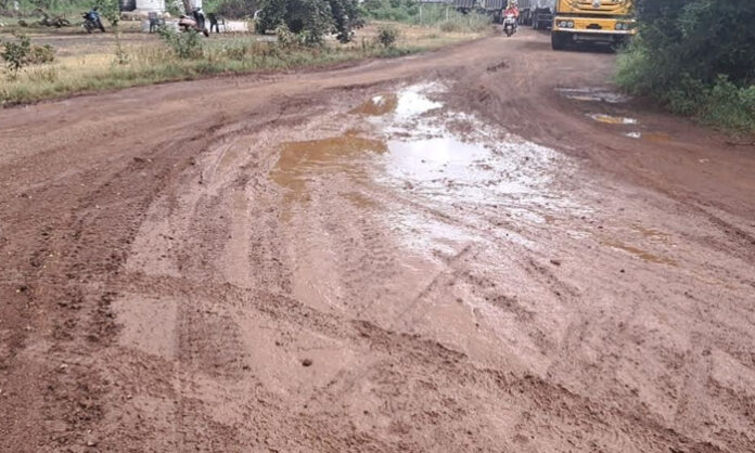 The Dangers of Potholes in vikarabad main roads