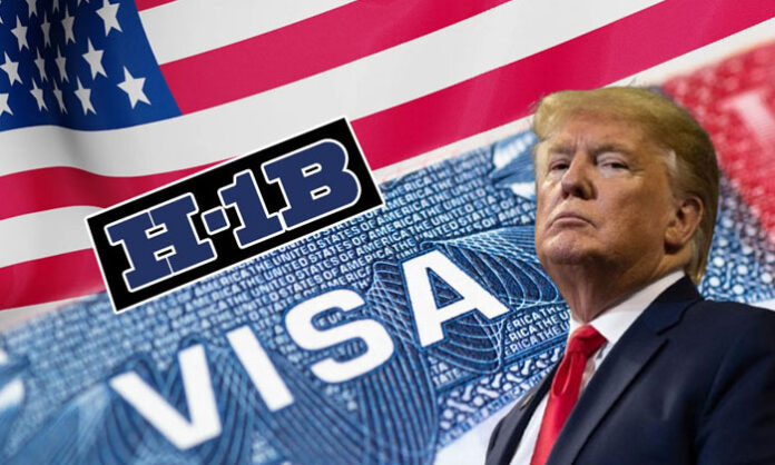 Donald Trump One Lakh dollars for H-1B visa.