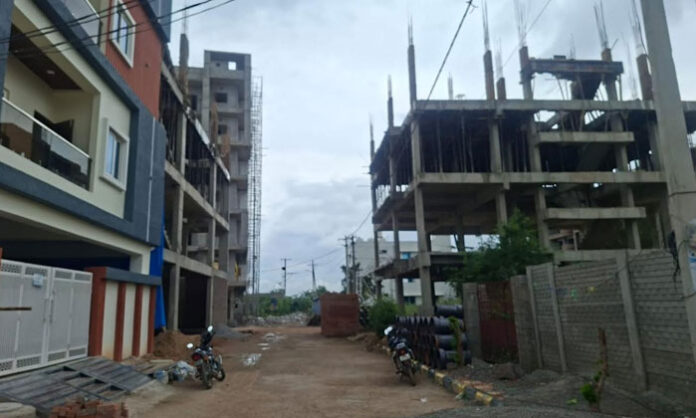 All possible solutions illegal constructions Manikonda Municipality