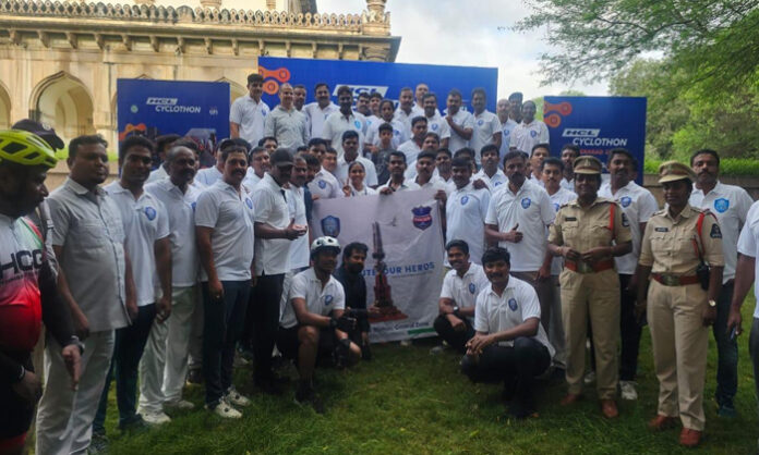 Central Zone Police's 'Cyclathon'