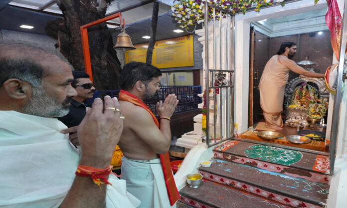 CM Revanth visits Shankara Math CM Revanth visits Shankara Math