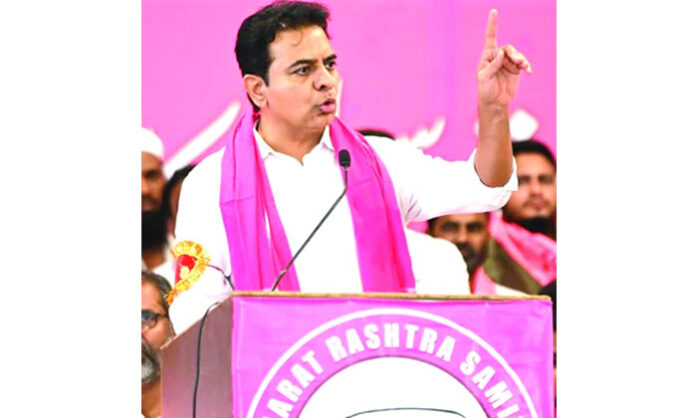 congress cheated minorities ktr congress cheated minorities