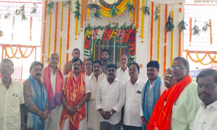 Palle Lakshmana Rao Goud participated in spiritual programs Palle Lakshmana Rao Goud participated in spiritual programs