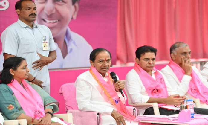 KCR meeting on Jubilee Hills by-election
