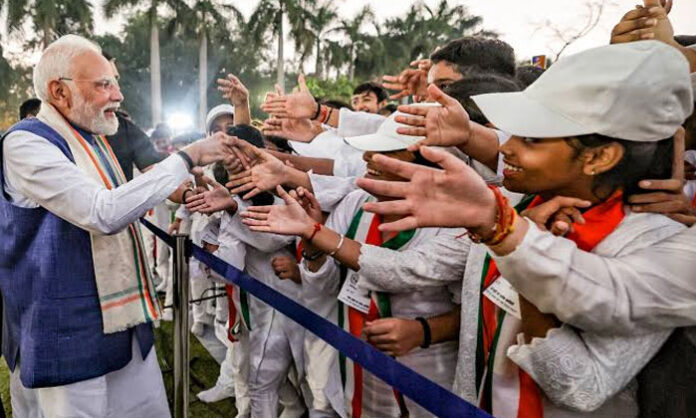 modi-interation-with-public-lord-rama-inspiration modi lord Rama inspiration Operation Sindoor