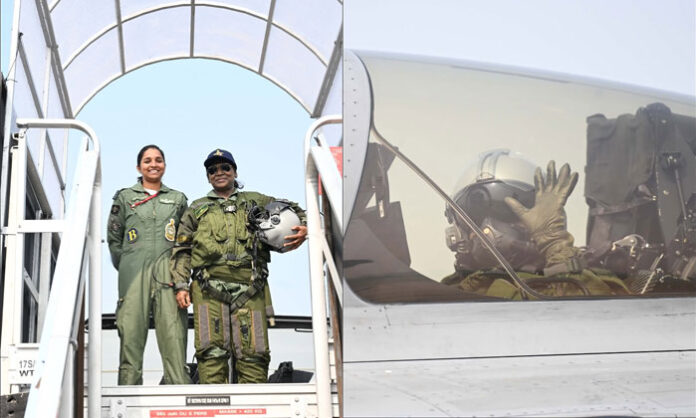 president-Droupadi-murmu-rafale-fighter-jet-ride