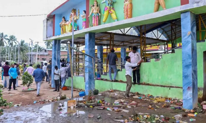 9 devotees die in stampede at Venkateswara Swamy temple in Kasibugga Srikakulam