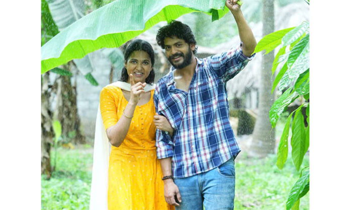 Shooting of Arjunudi Geetopadesam movie in Hyderabad, Rajahmundry, and Amalapuram with lead actors and crew