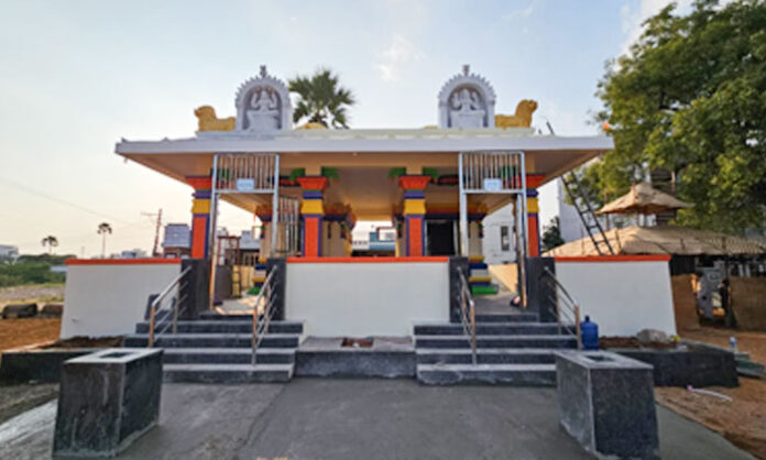 Pratiṣṭha Mahotsavams starting at the newly constructed Renuka Yellamma and Kondapochamma temple in Cheeryala near the historic Bhramaramba Mallikarjuna Swamy Temple