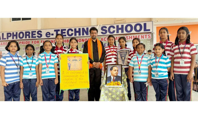 Constitution Day Celebrations at Alphores E Techno School