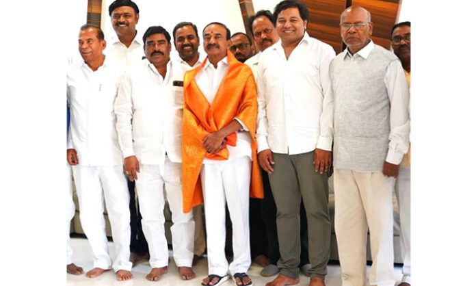 Mudiraj Leaders Meeting MP Etela Rajender