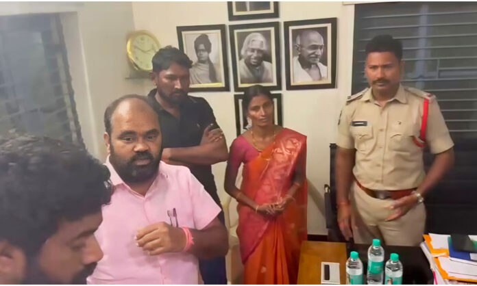 Nalgonda sarpanch candidate Mamidala Yadagiri Yadav alleging he was kidnapped and tortured to withdraw his nomination