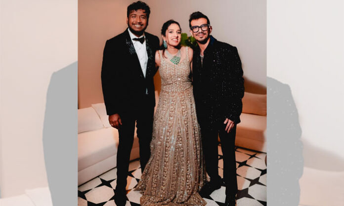 Rahul Sipligunj Surprise for Harinya at Sangeet