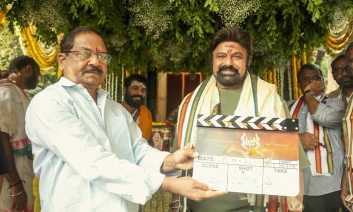 balakrishna film shooting start