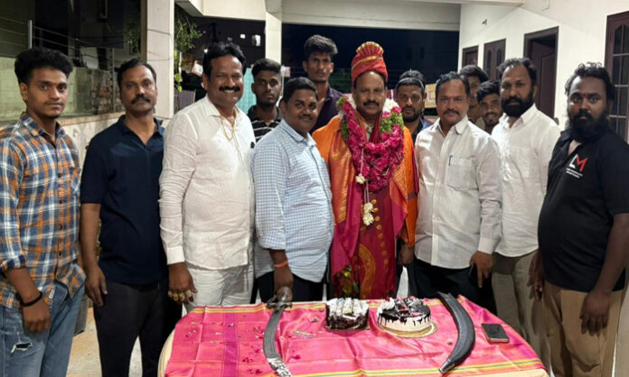 Karnati Linga Reddy's birthday celebrations