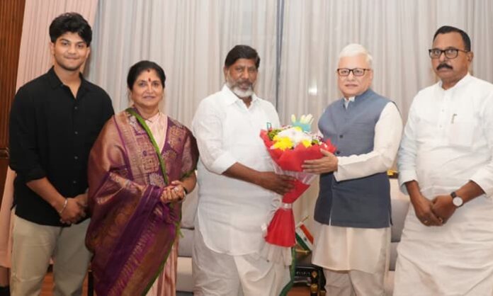 bhatti with governor