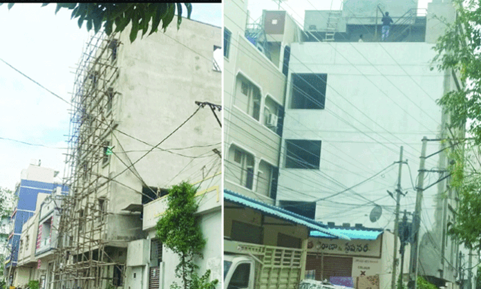 The den of illegalities.. Bhudevi Hills..