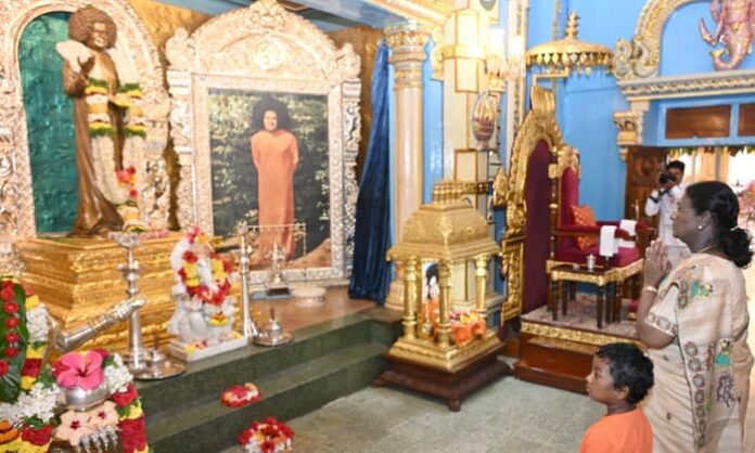 president in puttaparthi