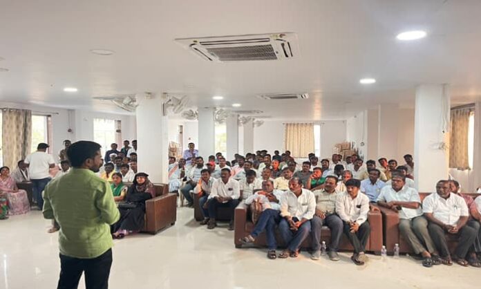 vedma bojju patel meeting with congress party cadre