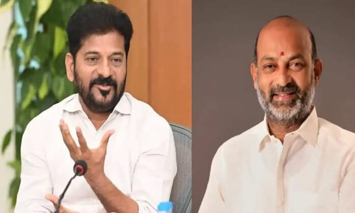 revanth reddy, bandi sanjay