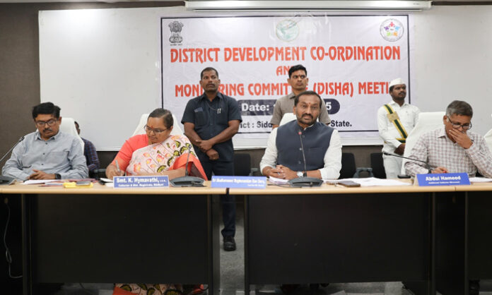 Medak MP 'Disha''s directive