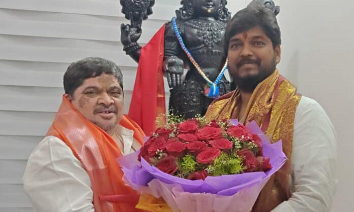 Courtesy call with Minister Ponnam