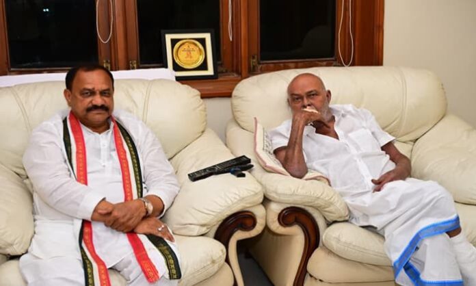 tpcc chief with Mancherial MLA