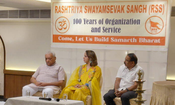 Saina Nehwal at RSS event
