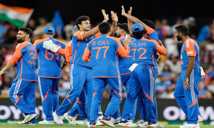 India wins the T20 series