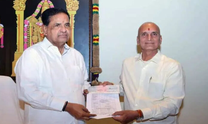 Donation of Rs. 1 crore for Annaprasada