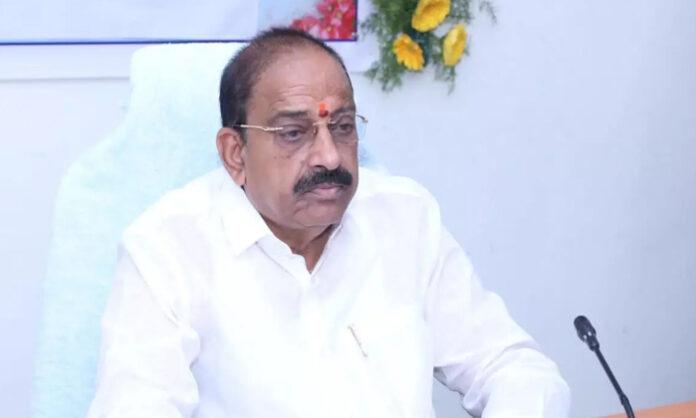 Wet cotton bags in Warangal market
