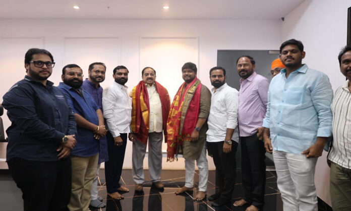 Courtesy call with Minister Thummala