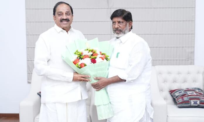 bhatti vikramarka meet tummala