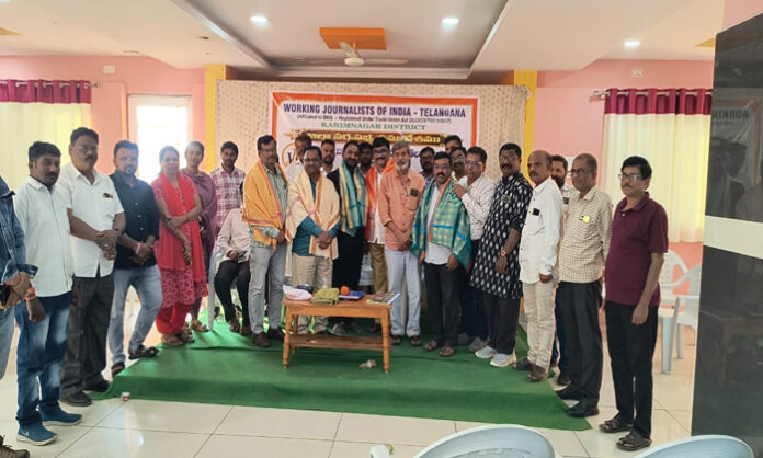 The goal is to achieve the rights of journalists