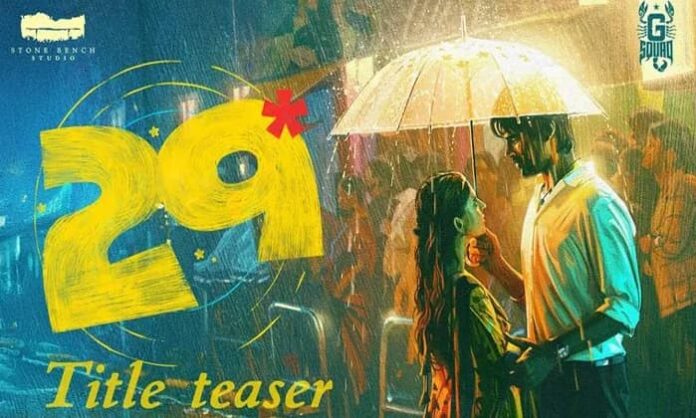 telugu latest movie 29 teaser and first look