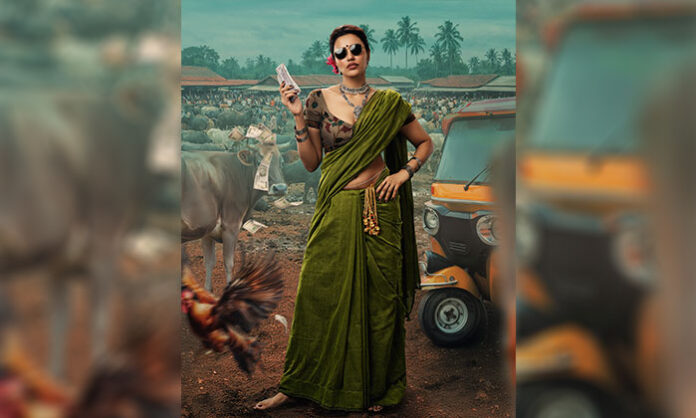 Akshara Gowda first look as Vaddi Kanthamma from Hailesso movie