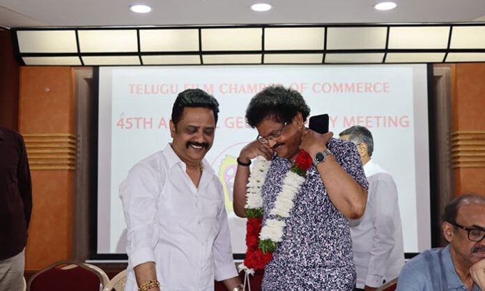 Mohan Vadlapati was unanimously elected as the Joint Secretary of the Telugu Film Chamber.