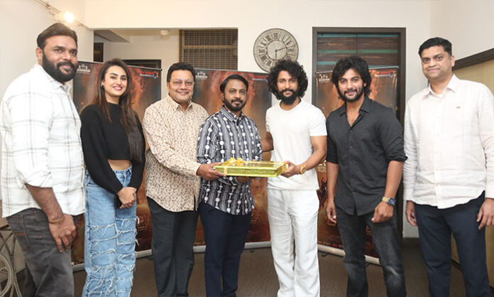 Hero Nani releasing the mystical trailer of Shambhala starring Aadi Sai Kumar