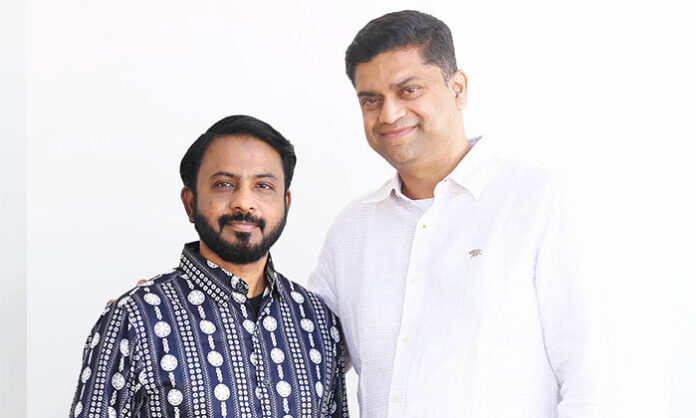 Producers Rajasekhar Annabhimoju and Mahidhar Reddy speaking to media about Shambhala movie