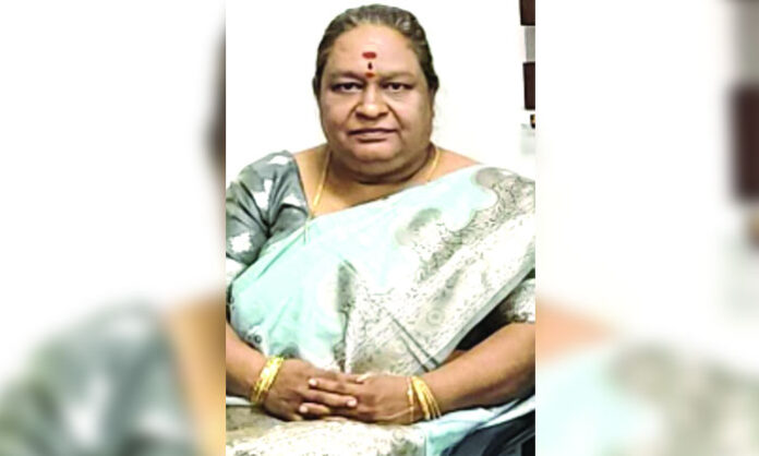 Junior Assistant Sunita Bai, accused in the massive Rangareddy land scam, facing allegations of illegal assets and large-scale corruption in government land records.