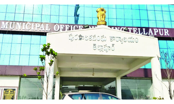 Illegal commercial constructions and OC scam exposed in Tellapur Municipality under political pressure and officials’ negligence.