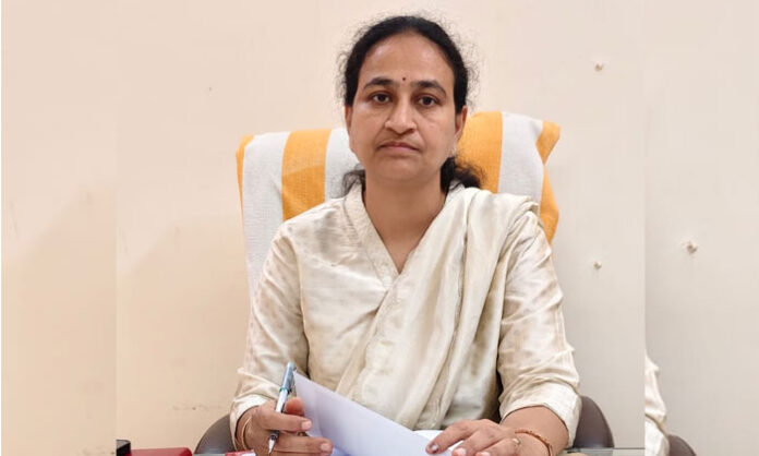 Vani Reddy assuming charge as Deputy Commissioner of Ghatkesar Circle in Telangana