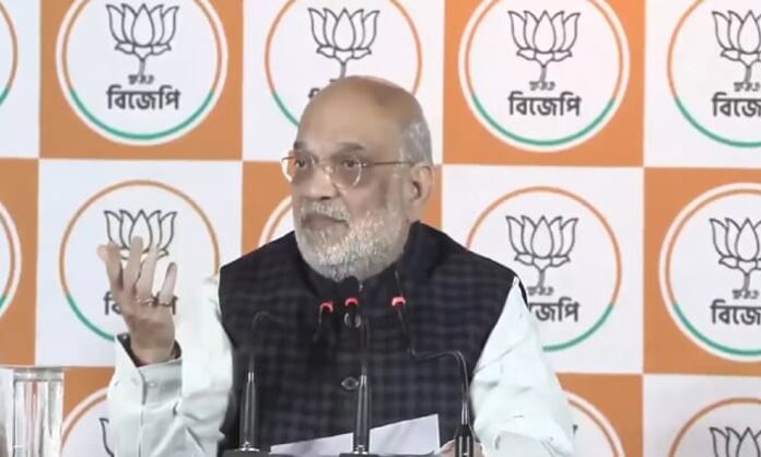 amit shah press meet kolkata
