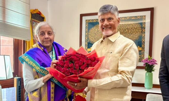 chandrababu met nirmala sitharaman