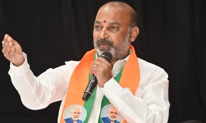 bandi sanjay planning for bjp victor in sarpanch elections