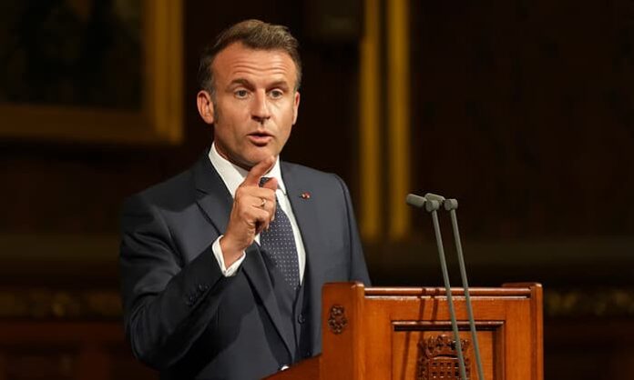 Emmanuel Macron Popularity down